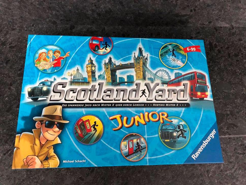Gezelschapsspel Scotland Yard junior, Hobby en Vrije tijd, Ophalen of Verzenden, Zo goed als nieuw, Ravensburger