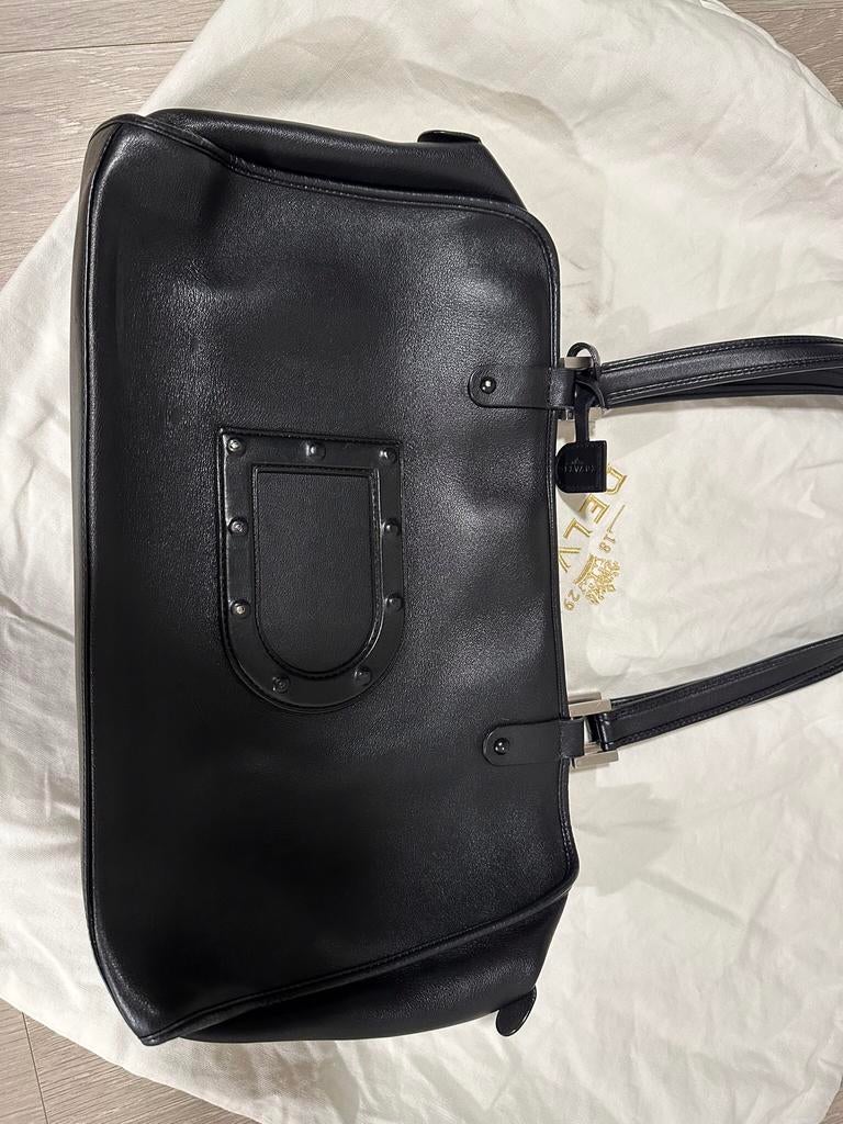 Delvaux, Handtassen en Accessoires, Tassen | Schoudertassen, Overige merken, Zwart, Ophalen of Verzenden, Zo goed als nieuw