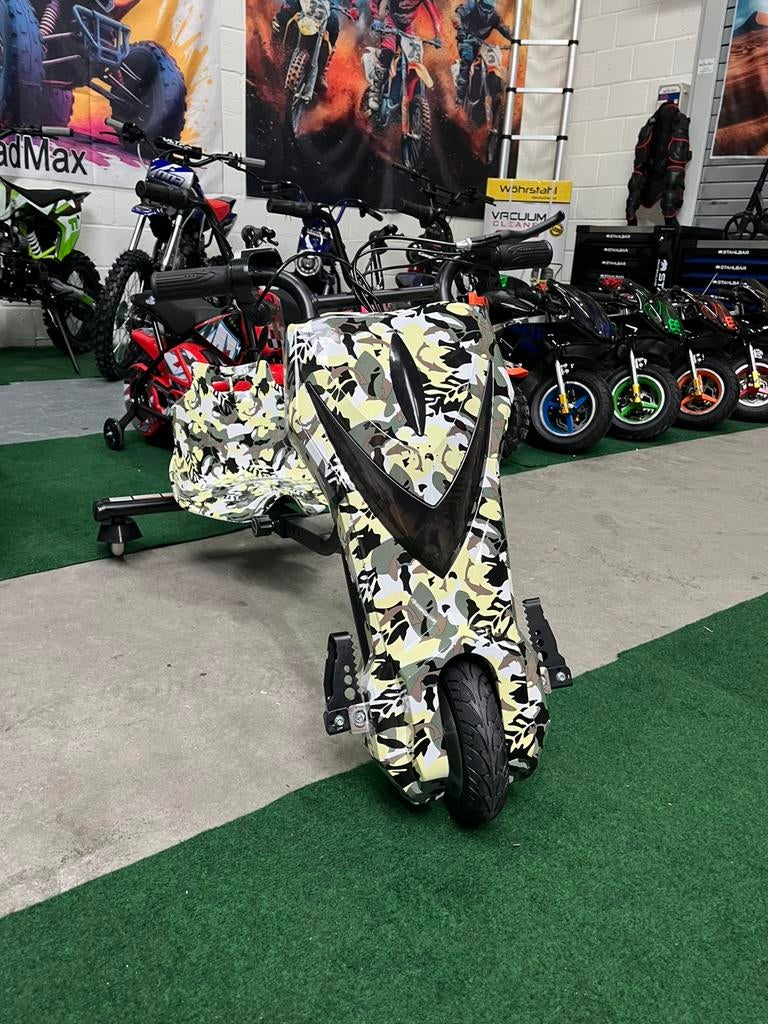 ‼️ NOUVEAU ‼️ Camouflage Drift Trike 250W avec Bluetooth, Enfants & Bébés, Jouets | Extérieur | Véhicules à batterie, Neuf, Enlèvement