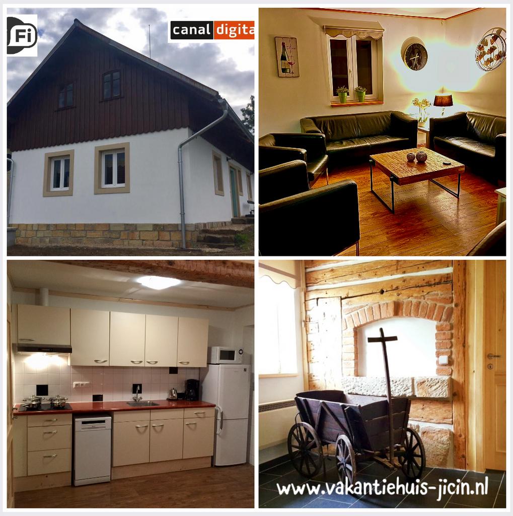 6 persoons vakantiehuis bij Jicin, Cesky Raj! Honden welkom, Dorp, Praag, In bos, Wasmachine