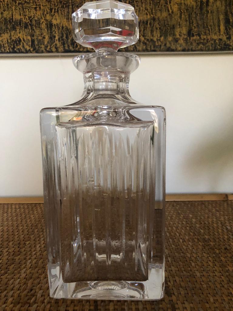 Flacon carafe à alcool cristal, Enlèvement