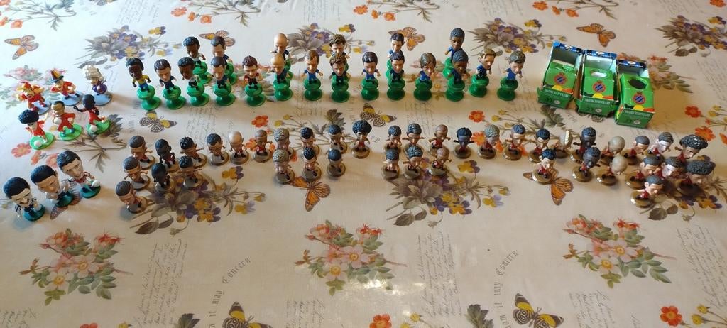 voetbal mannetjes, figuren, diverse soorten, Verzamelen, Ophalen of Verzenden