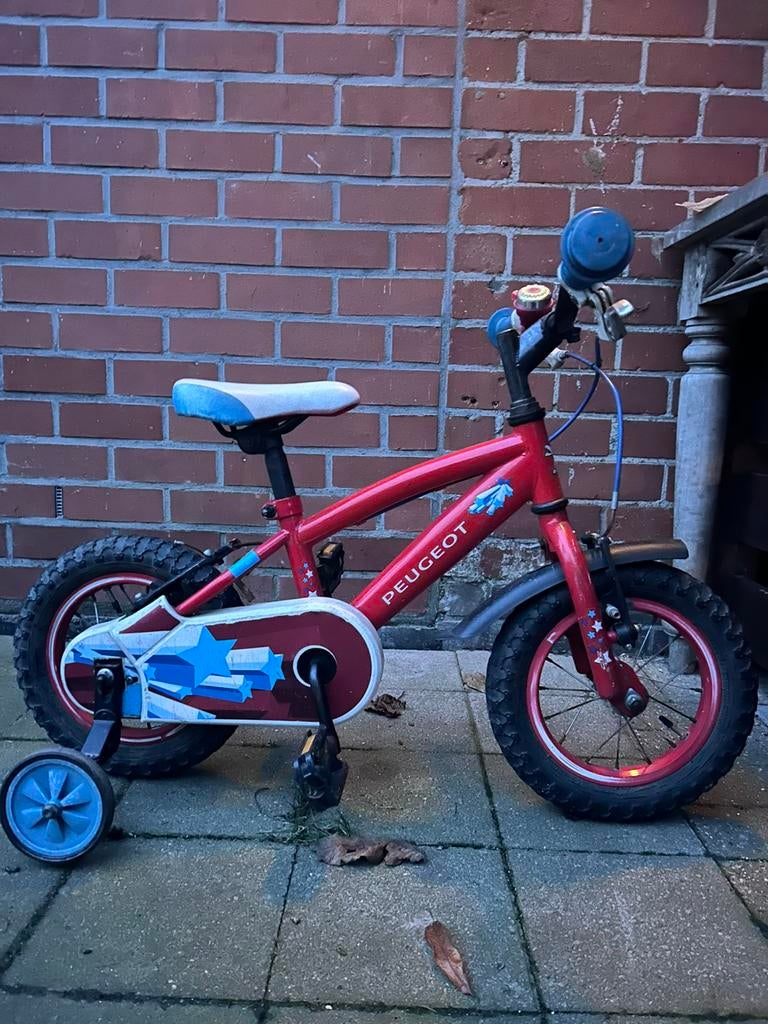 Kinderfiets, Ophalen, Gebruikt, Zijwieltjes