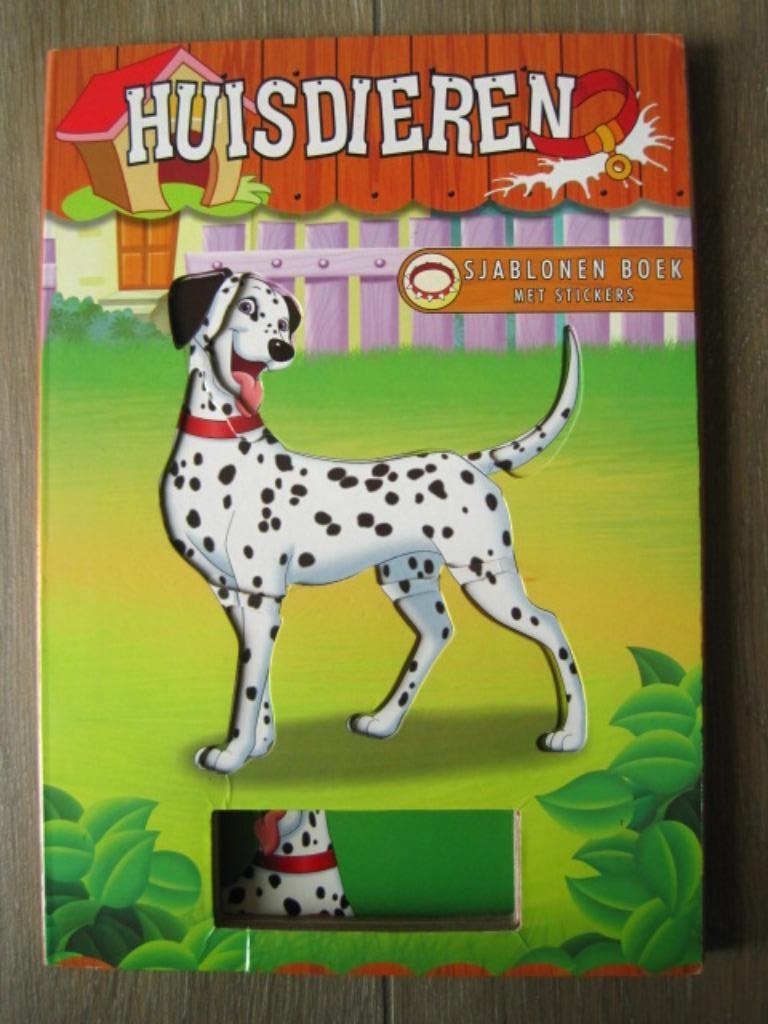 Tekenboek sjablonenboek huisdieren - teken zelf je huisdier, Ophalen of Verzenden, Knutselen