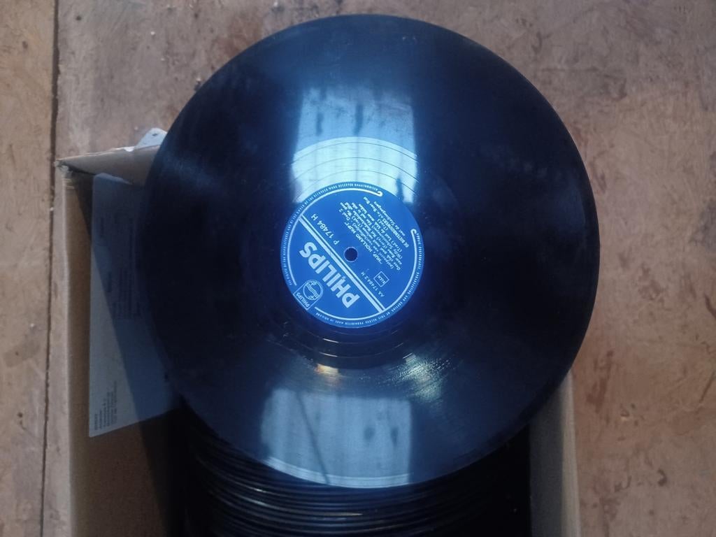 Lot bakeliet gramofoon platen, Ophalen, Gebruikt