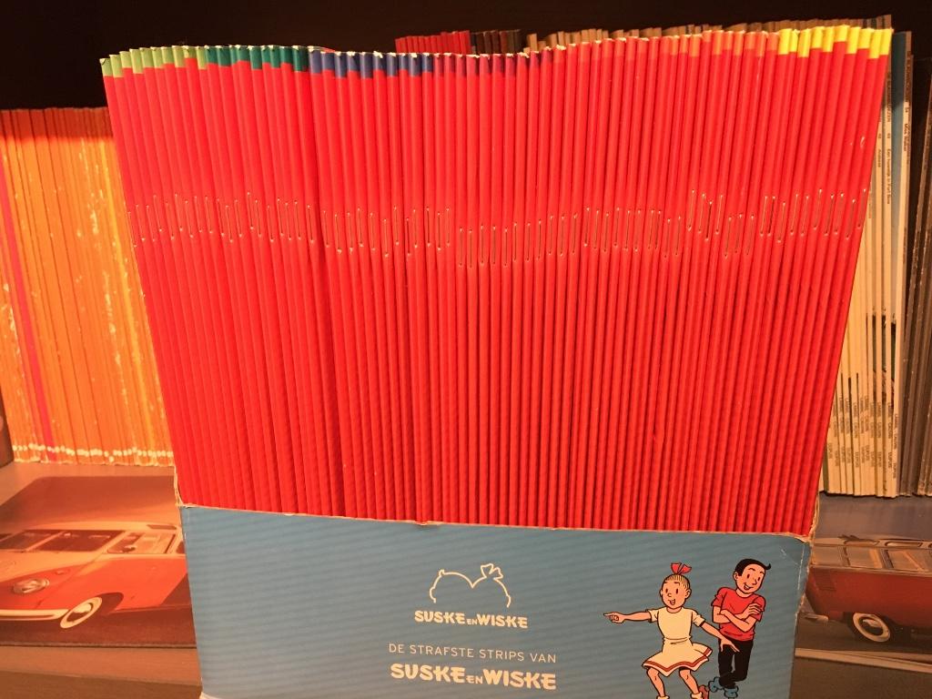 strips box Suske en Wiske, Meerdere stripboeken, Ophalen, Zo goed als nieuw