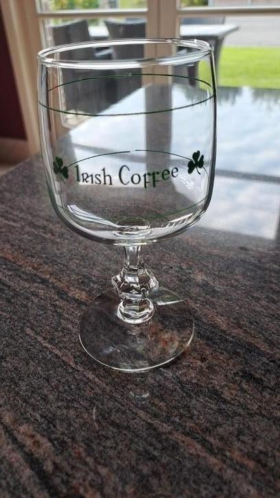 Irish Coffee glazen, Verzamelen, Glas en Drinkglazen, Ophalen, Zo goed als nieuw