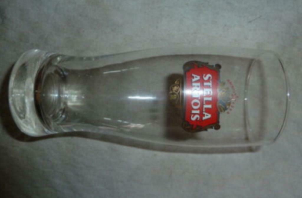 #G Bier glas STELLA ARTOIS Brouwerij Artois - Leuven, Enlèvement ou Envoi, Utilisé, Verre à bière