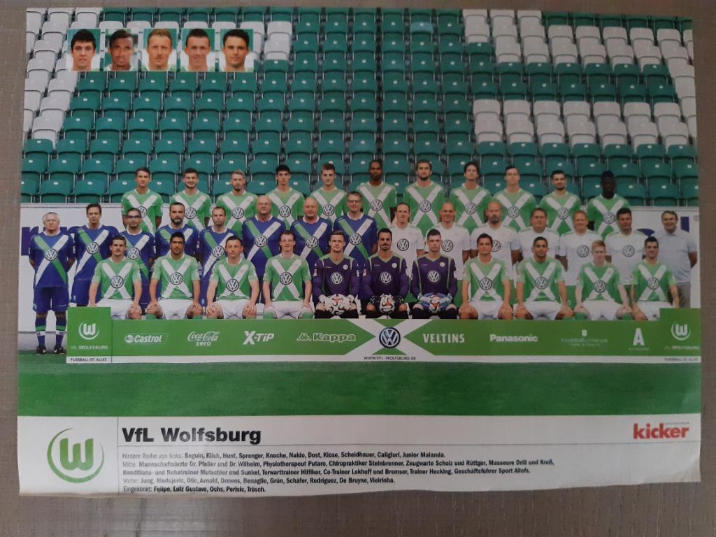 Knipsel VfL Wolfsburg, Verzamelen, Verzenden, Gebruikt, Poster, Plaatje of Sticker