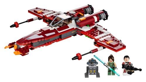 LEGO Star Wars Rep Starfighter 8-14 | #9497, Ophalen of Verzenden, Zo goed als nieuw, Beeldje of Buste
