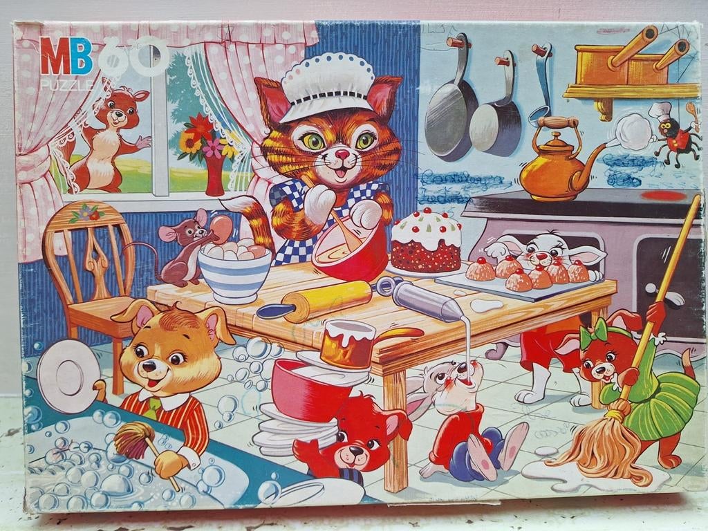 Puzzel 60 stukjes, Ophalen, Gebruikt