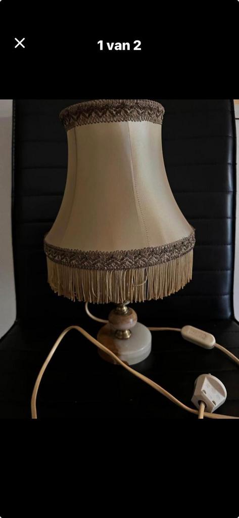 Ouderwetse lamp, Ophalen of Verzenden, Zo goed als nieuw