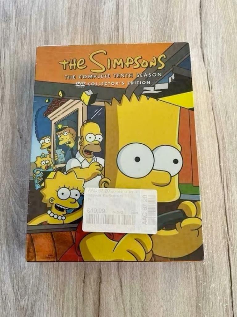 The Simpsons Seizoen 10 Nieuw in verpakking!, Alle leeftijden, Ophalen of Verzenden, Nieuw in verpakking, Komedie