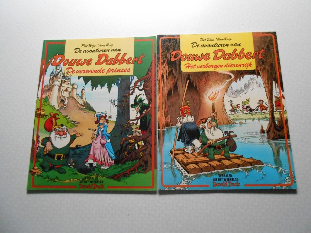 Volledige reeks Douwe dabbert 1/23 min 14  1977-2001 1 ste d, Piet wijn, Ophalen of Verzenden, Zo goed als nieuw, Meerdere stripboeken