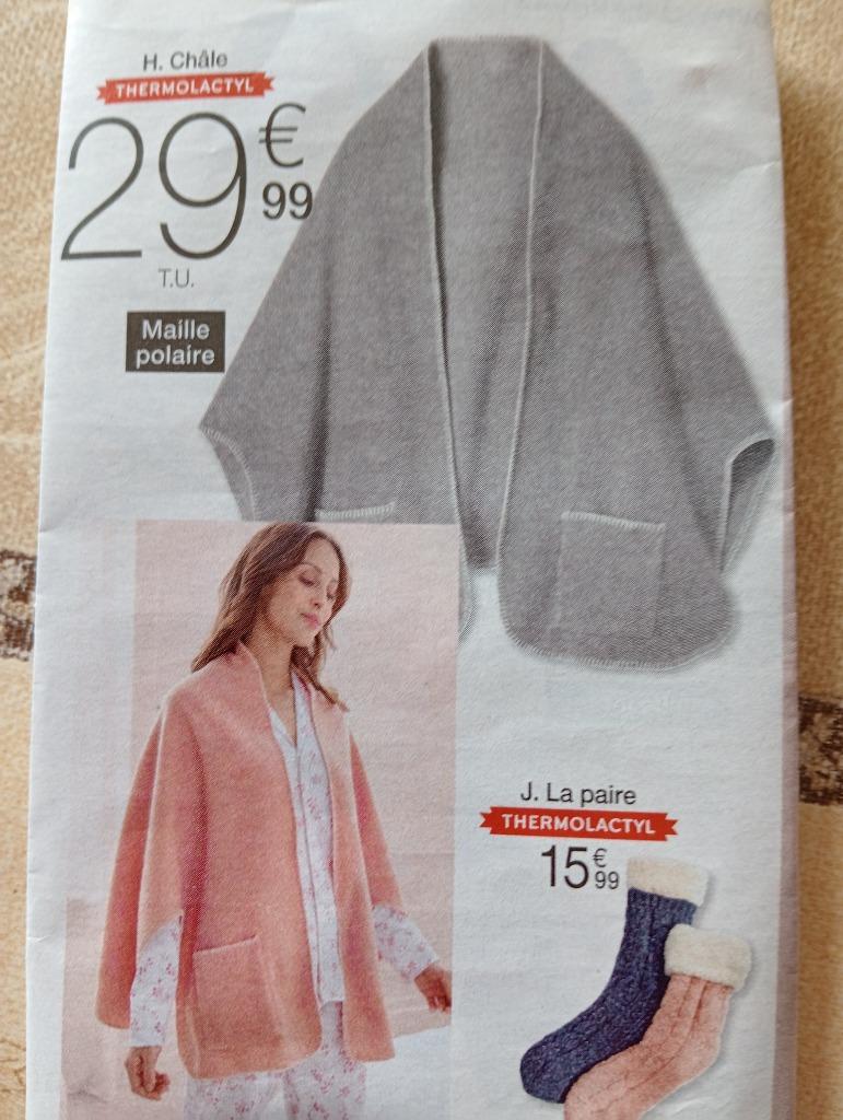 châle fleece, Enlèvement ou Envoi, Neuf, Beige, Autres types