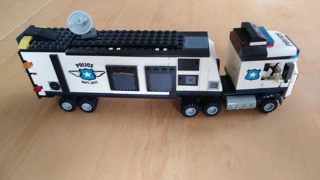 Camion police, Enlèvement, Comme neuf, Lego