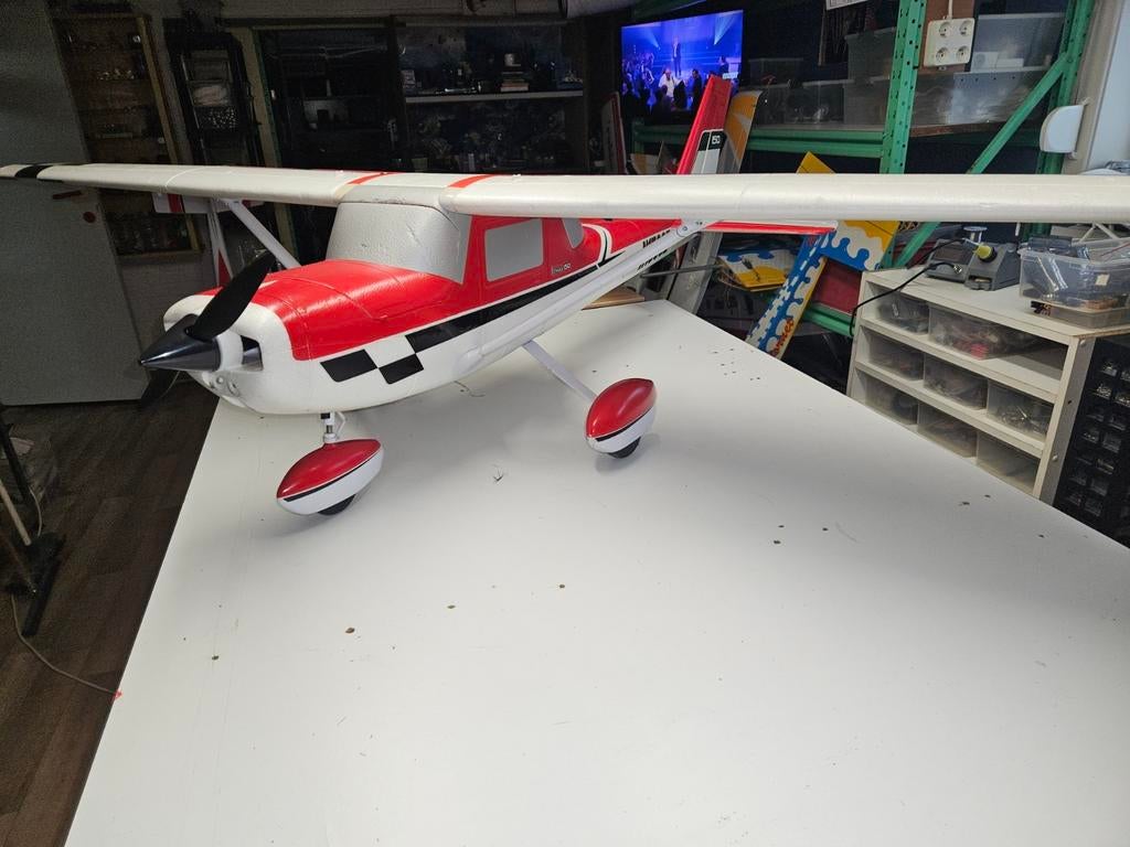 Vliegtuig RC Cessna met AS3X ontvanger, Ophalen, Gebruikt, Elektro