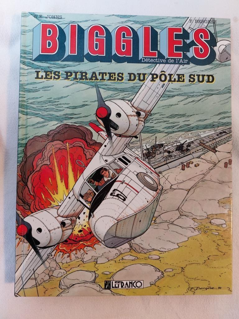 Biggles T.2 Les pirates du Pôle Sud - Réédition (1991) - Trè, Une BD, Enlèvement ou Envoi, Comme neuf