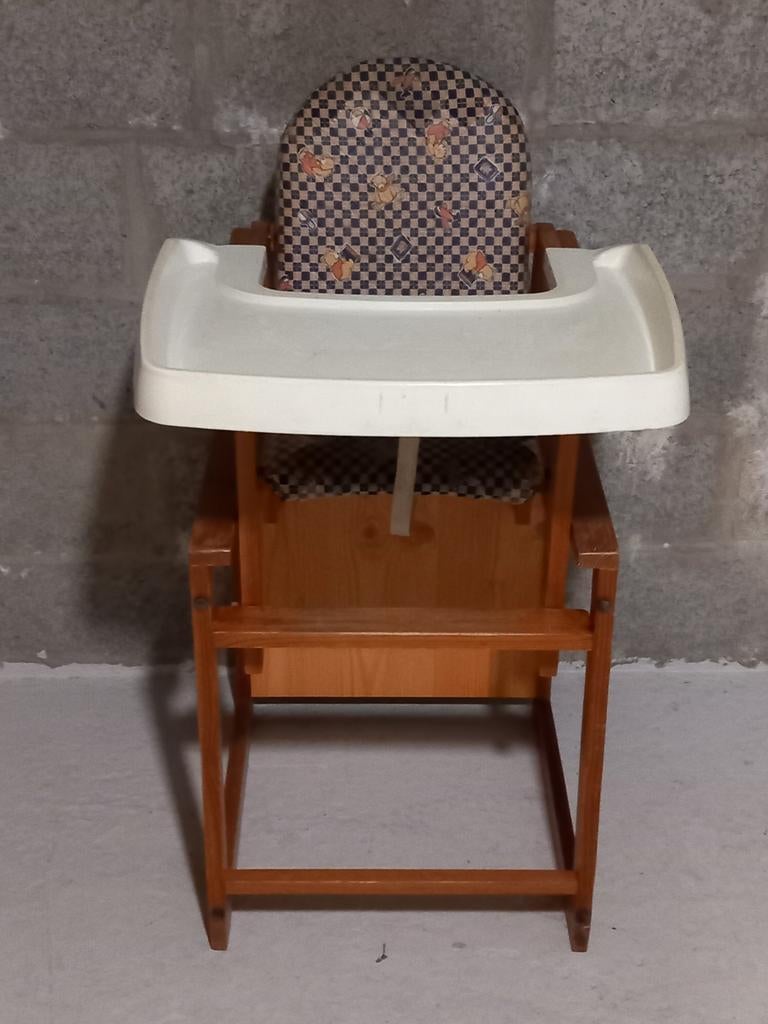 Chaise haute bébé et baignoire bébé, Enlèvement, Utilisé