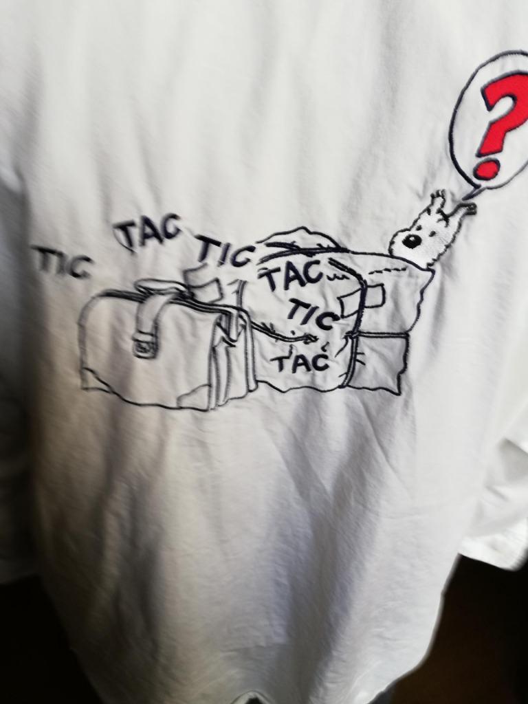 BLOUSE/HEMD TINTIN MILOU, Meisje, Overhemd of Blouse, Ophalen of Verzenden, Zo goed als nieuw