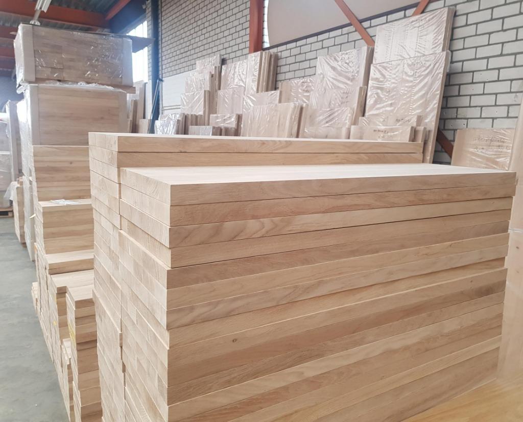 Massief eiken traptreden100x24x3,4cm OP VOORRAAD A-kwaliteit, Ophalen, 50 tot 150 cm, Overige typen, Nieuw