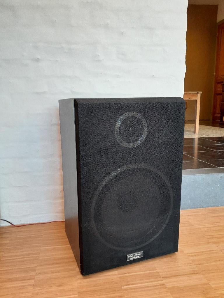 Studio Standard Fisher STE-1110 vintage speakers, Gebruikt, 60 tot 120 watt, Center speaker, Ophalen