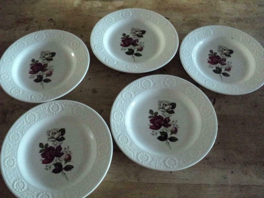 BOCH kneusjes lot 5 dessertborden, Ophalen of Verzenden