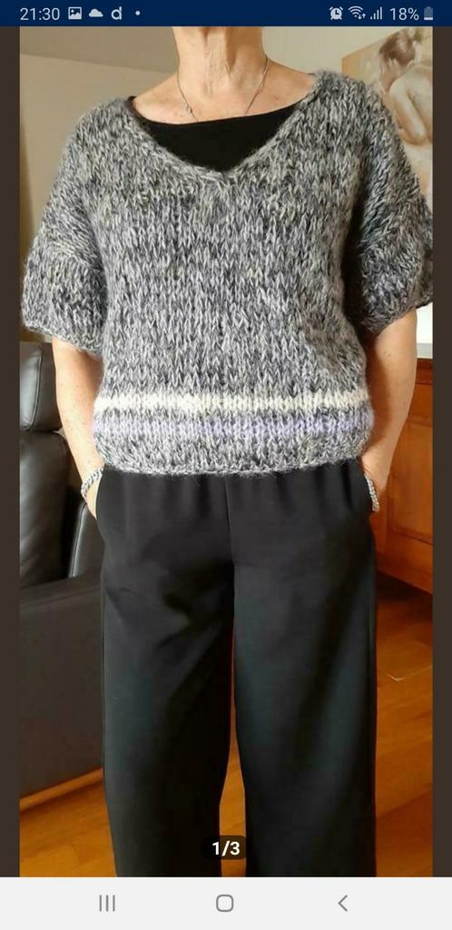 Handmade pull in alpaca wol, Ophalen of Verzenden, Zo goed als nieuw