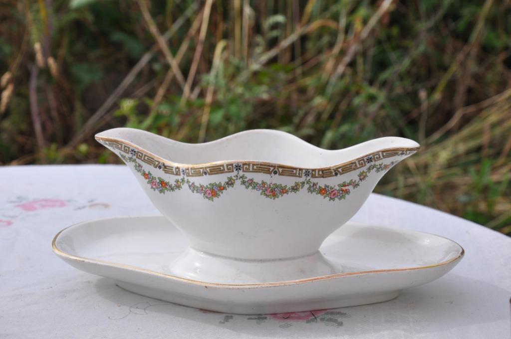 saucière saint amand fleur rose et orange, Enlèvement ou Envoi