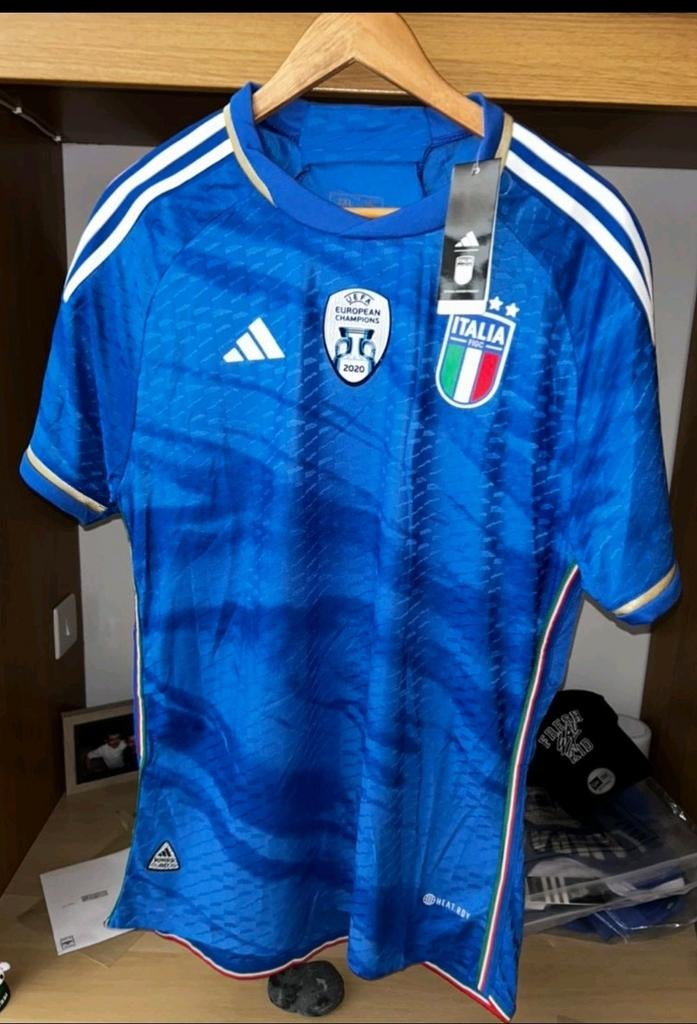 Italië Voetbal Thuisshirt Origineel Nieuw 2024, Verzenden, Zo goed als nieuw