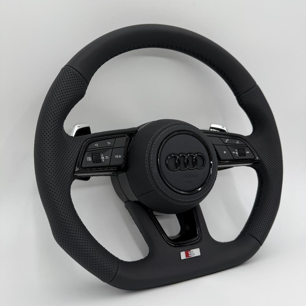 Volant Audi complet S RS Upgrade plat aplati, Enlèvement ou Envoi, Neuf, Audi