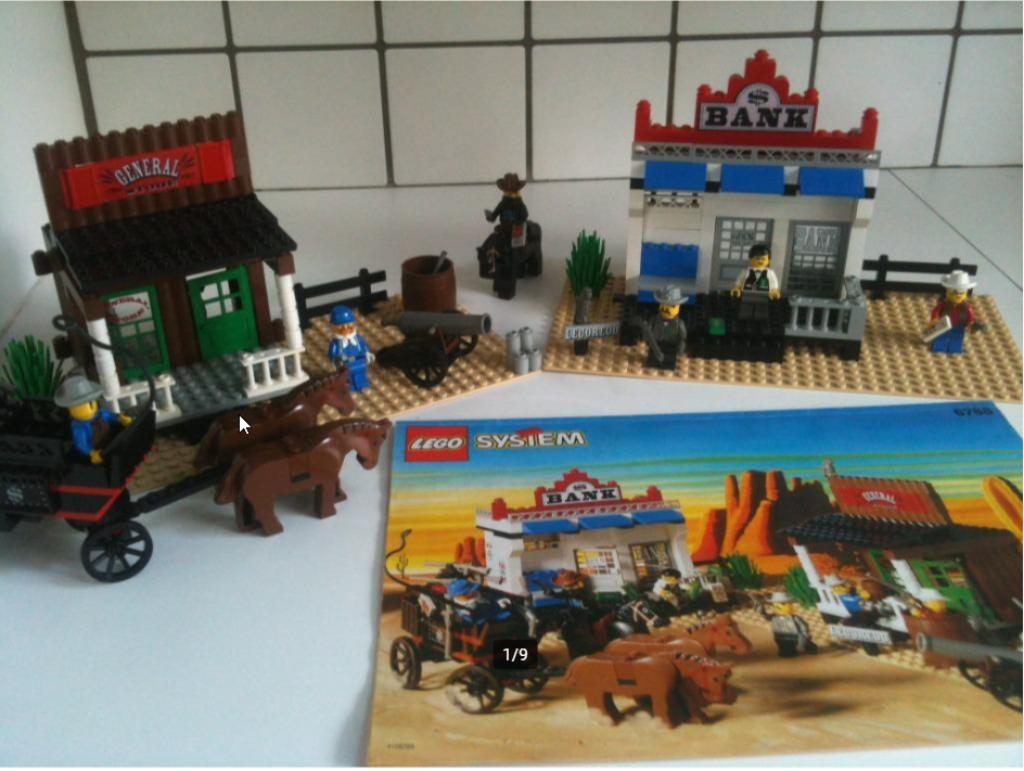 lego 6765 western Silver City, Kinderen en Baby's, Ophalen of Verzenden, Gebruikt, Complete set, Lego