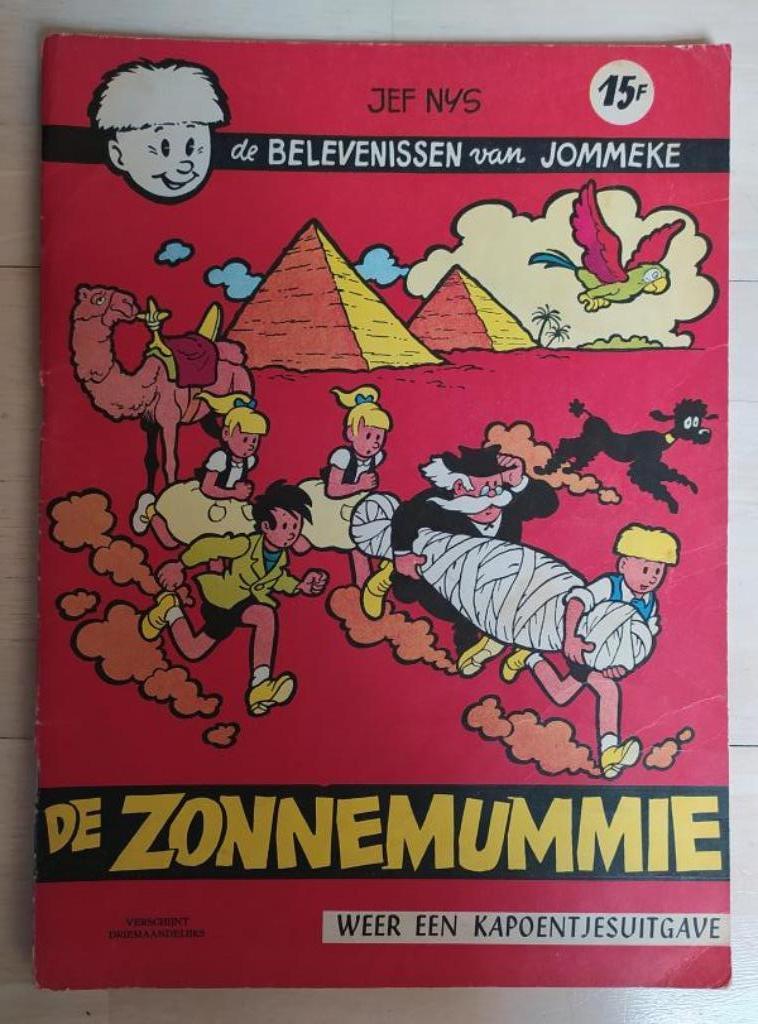 Jommeke - De zonnemummie ( 1965 ), Boeken, Ophalen of Verzenden