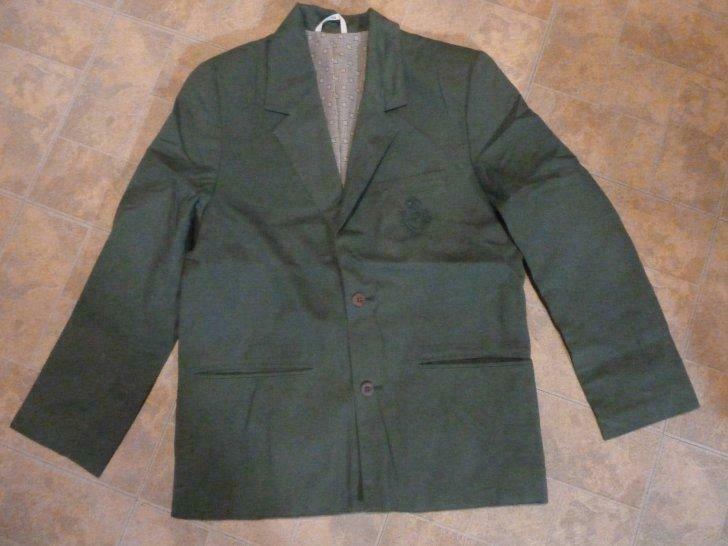 Veston de cérémonie vert garçon+pantalon+chemise (12-13 ans), Ophalen, Gebruikt, 158 t/m 164, Jongen