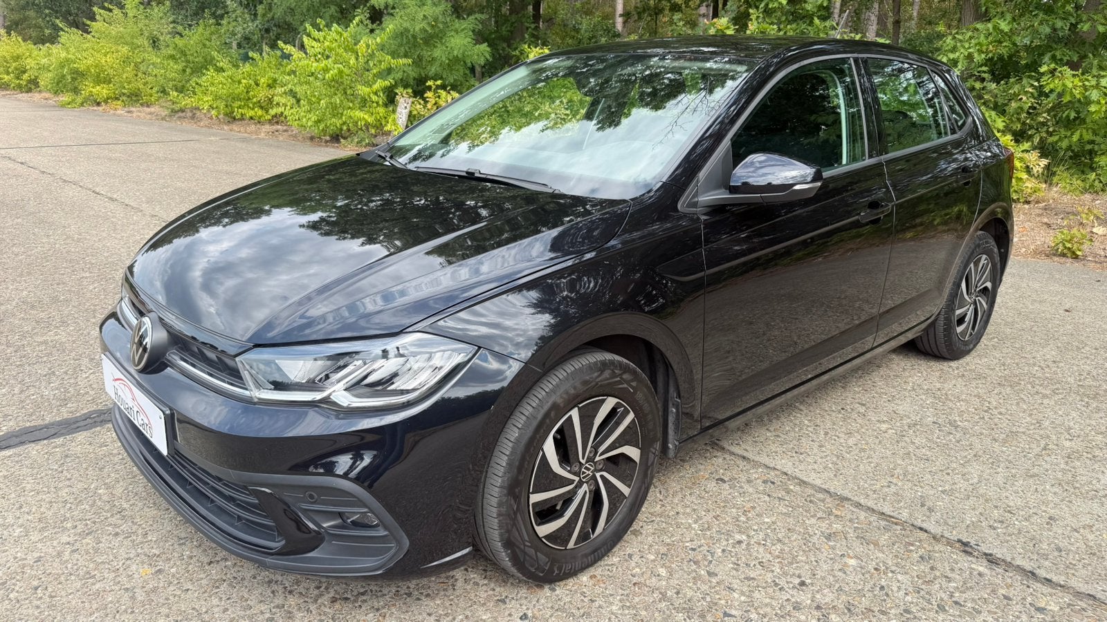 Volkswagen polo 1.0. Benzine. 2022 btw. Wagen ;Weinig kms!, Auto's, Voorwielaandrijving, Stof, Euro 6, Zwart