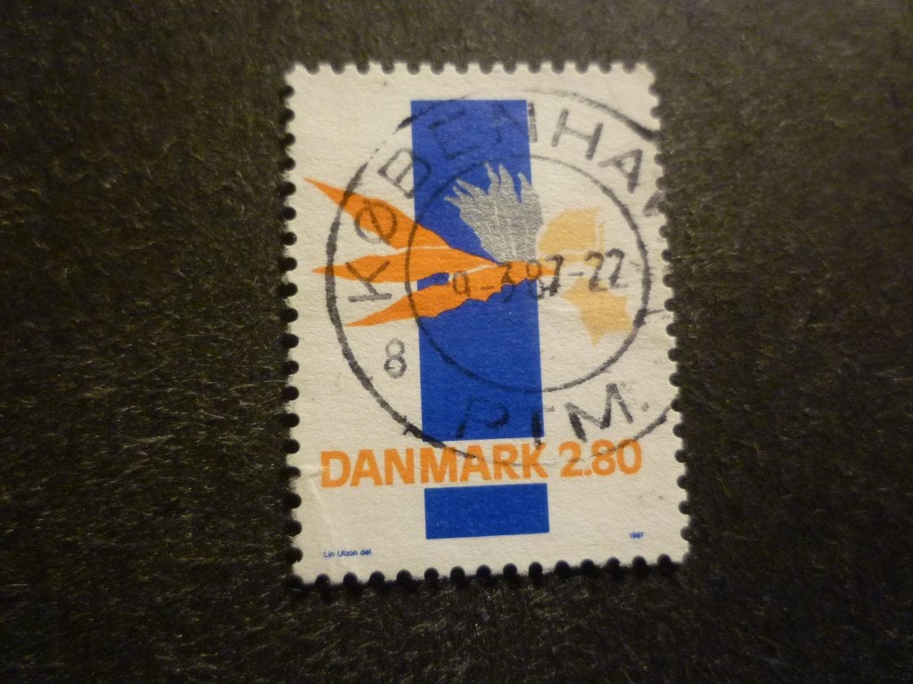 Denemarken/Danemark 1987 Mi 889(o) Gestempeld/Oblitéré, Envoi, Danemark, Affranchi