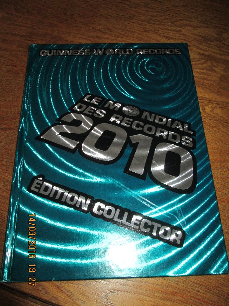 Livre. Guinness world records., Boeken, Ophalen, Nieuw