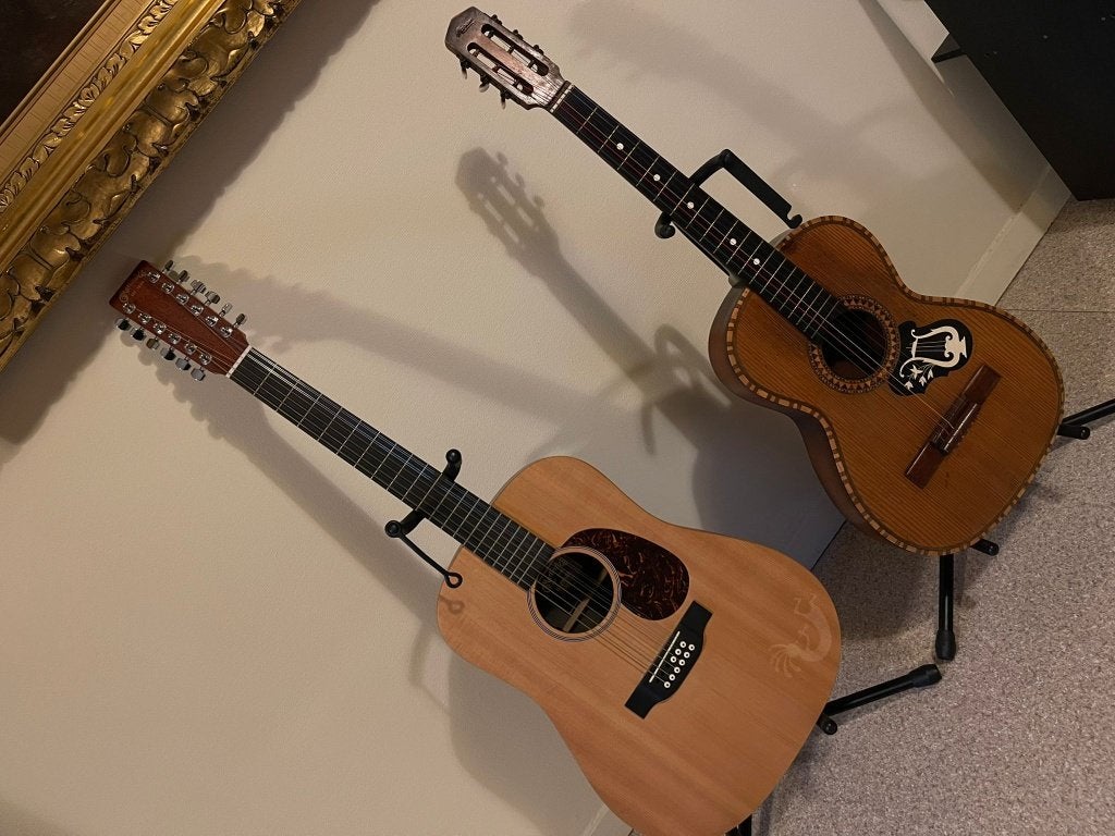 Marius. Vintage Parlor gitaar ( 3/4 maat, Ophalen of Verzenden, Gebruikt, Western- of Steelstringgitaar