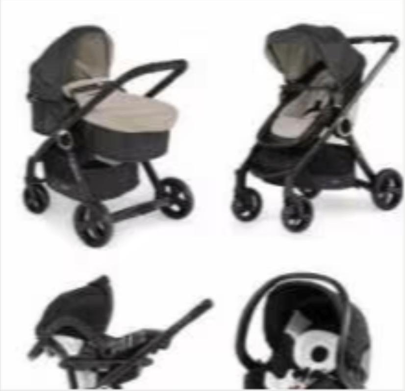 Poussette Chicco Urban Plus trio complet avec Isofix pro, Enlèvement, Neuf, Poussette