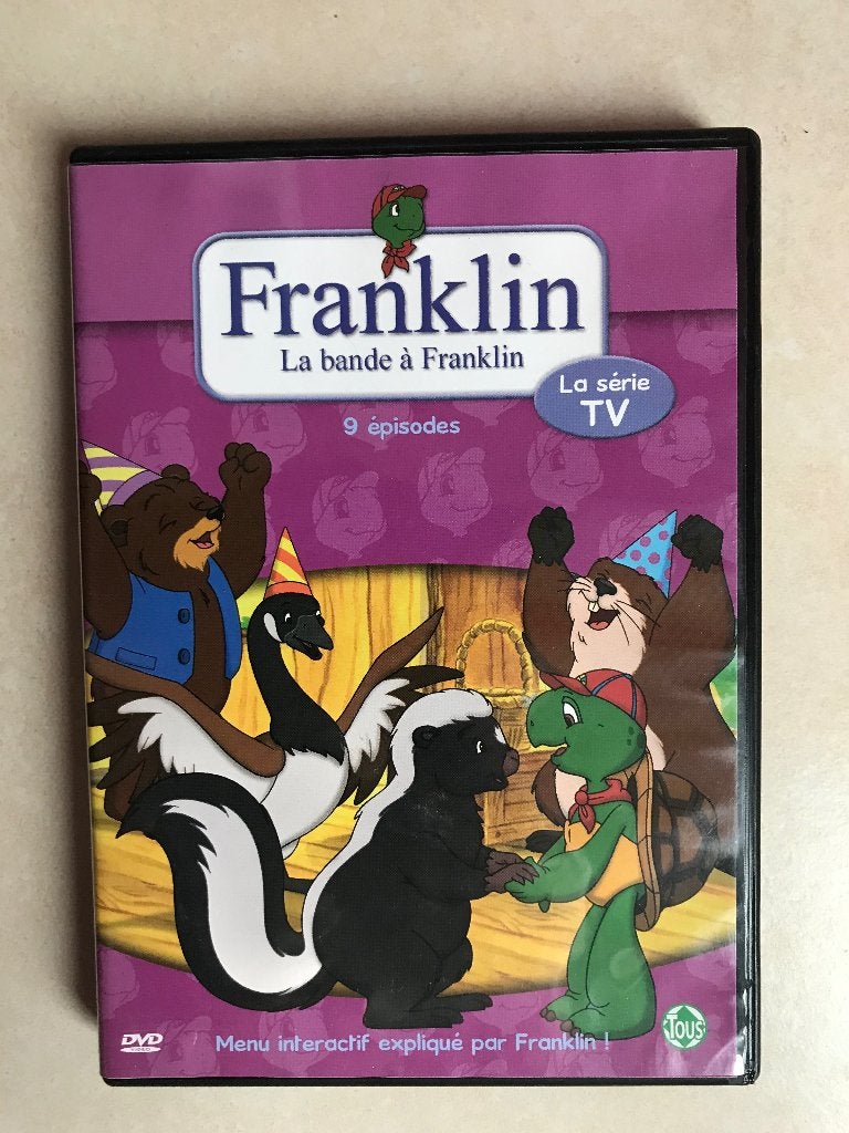 Lot de DVD pour enfants ( Maya, Bisounours , Franklin, ...), Enlèvement ou Envoi, Tous les âges, Comme neuf, Éducatif