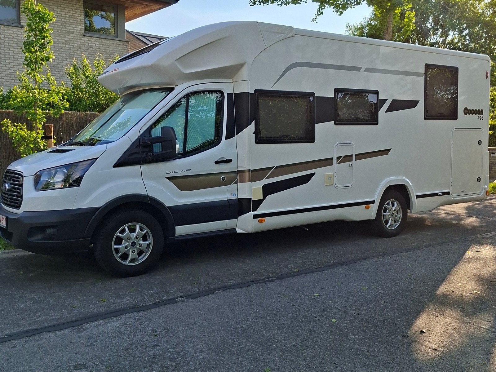 Benimar Cocoon 496 ‼️Uitstekende staat ‼️, Caravans en Kamperen, Mobilhomes, Ringverwarming, Ford, Particulier, Buitenlamp