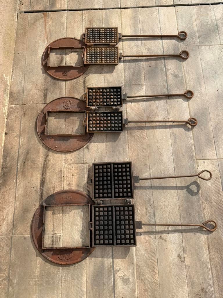 Anciens gaufriers, Enlèvement