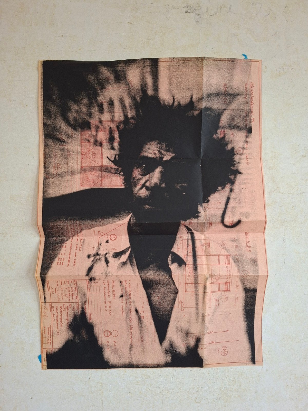 Sérigraphie d'artiste berlinois, Original, Enlèvement, Portraits et figures, Sérigraphie