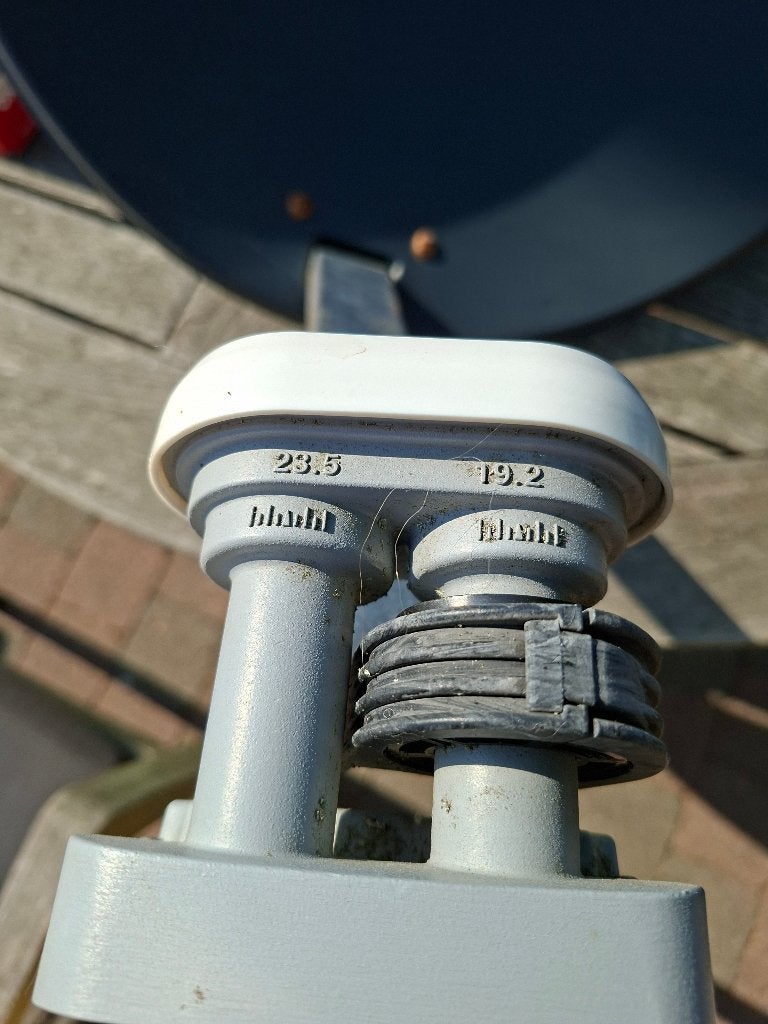 set tv vlaanderen avec 2 plats, Enlèvement, Utilisé, Antenne (parabolique), Autres marques