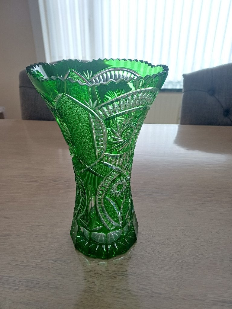 Vaas kristal, Ophalen