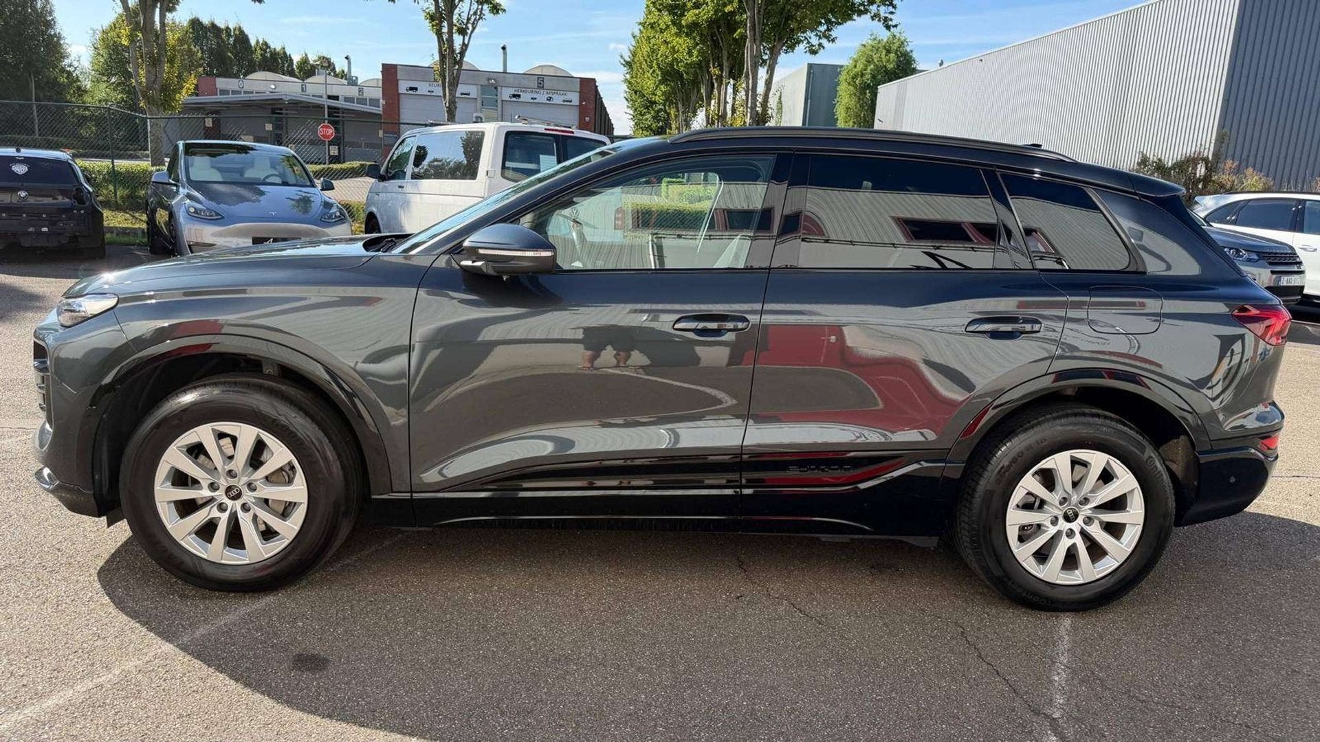Audi Q6 e-tron 100 kWh 55 Quattro Advanced 360°/Keyless/BTW, Achat, Euro 6, Entreprise, Entretenue par le concessionnaire
