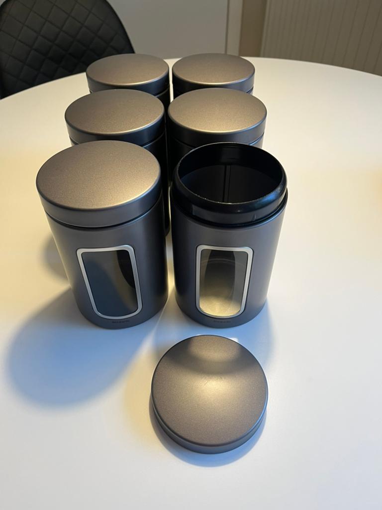 Voorraadpotten Brabantia 1,4L, Huis en Inrichting, Ophalen, Zo goed als nieuw, Brabantia