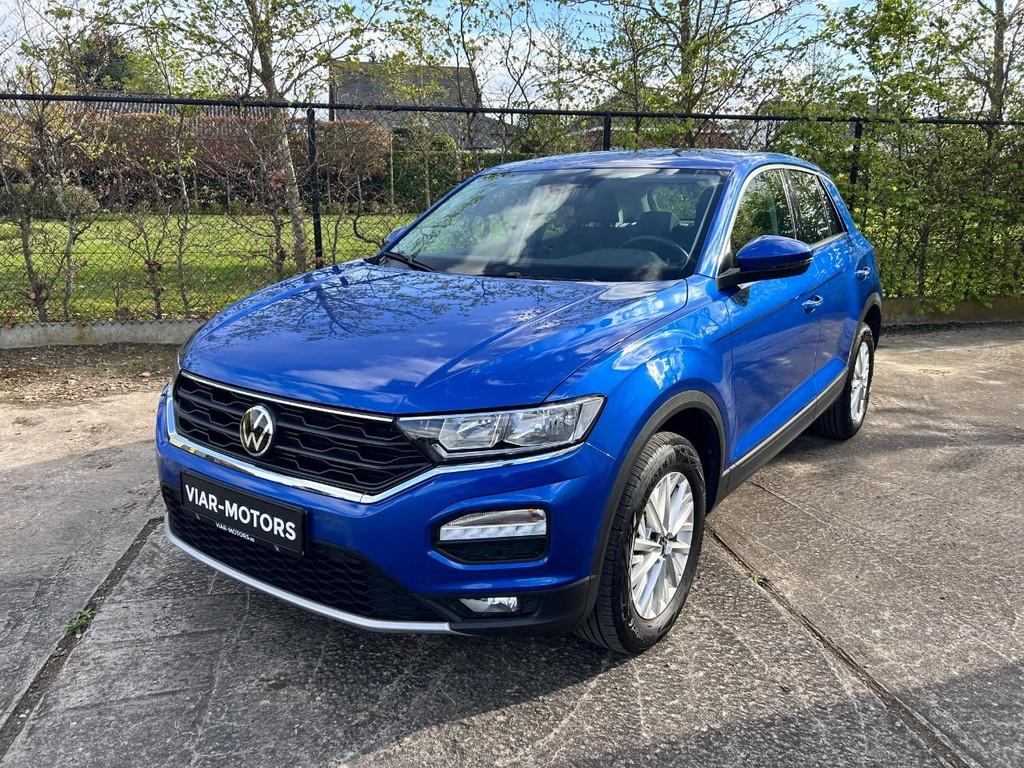 Volkswagen T-Roc Style-1,5 TSI-DSG Automaat-Trekhaak, Stof, 4 cilinders, Blauw, Bedrijf