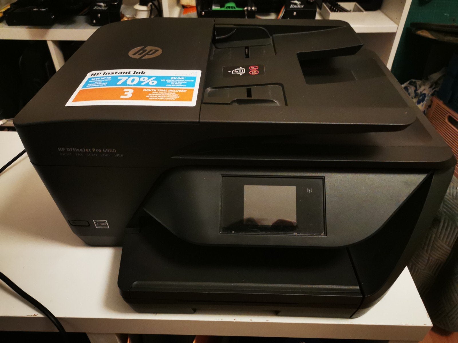 Inkjetprinter HP office jet pro 6960, Computers en Software, Ophalen, Printer, Inkjetprinter, Ingebouwde Wi-Fi