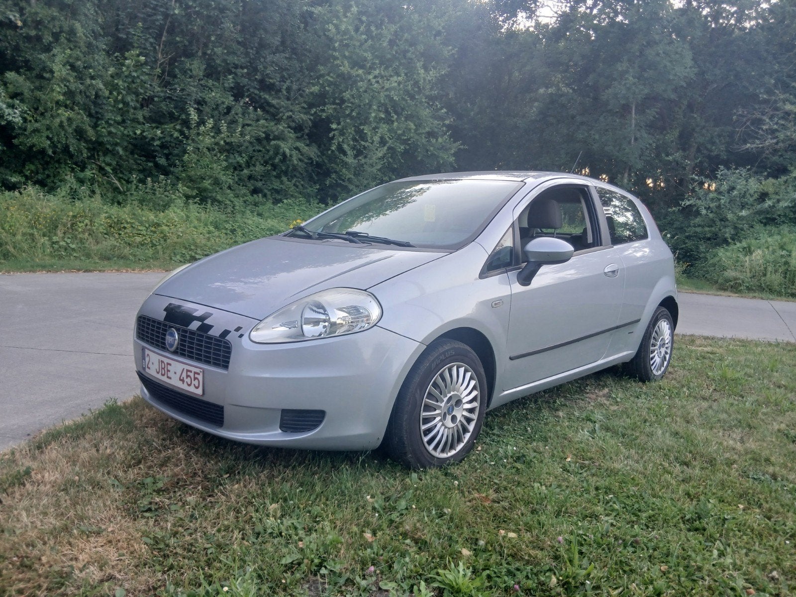 Fiat punto 1.4 Benzine, Autos, Fiat, Argent ou Gris, Achat, Boîte manuelle, Particulier